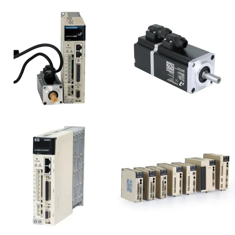 Low Cost 40mm Three Phase Micro AC Servo Motor and Driver Set 220V 100W for Industrial Automation