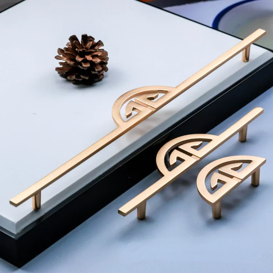 

New Chinese Style Furniture Handles Gloden Handles for Cabinets and Drawers Kitchen Drawer Handles Handle Furniture China