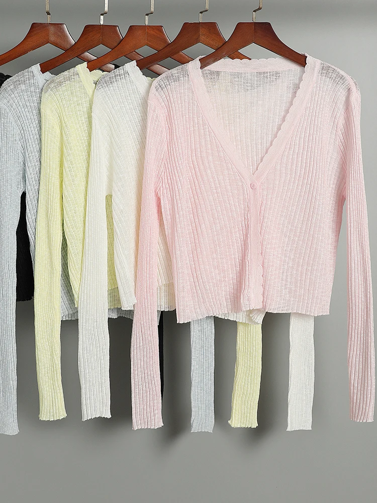 Summer Ice Silk Kni…