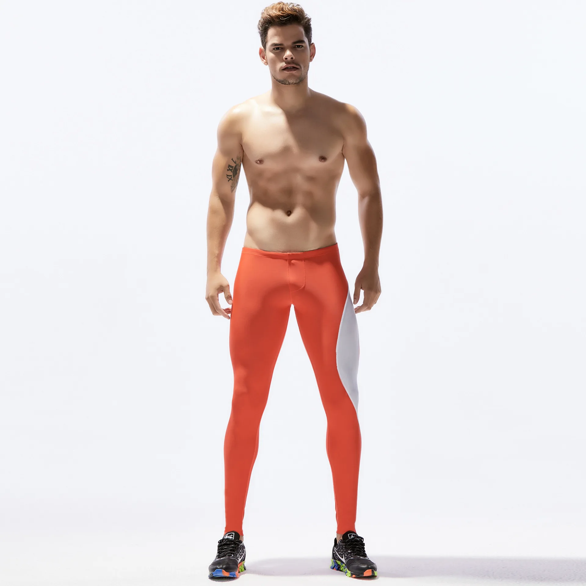 Nuovi collant da corsa da uomo Compression Fitness Training Gym Legging sport Jogging pantaloni sportivi lunghi da Yoga