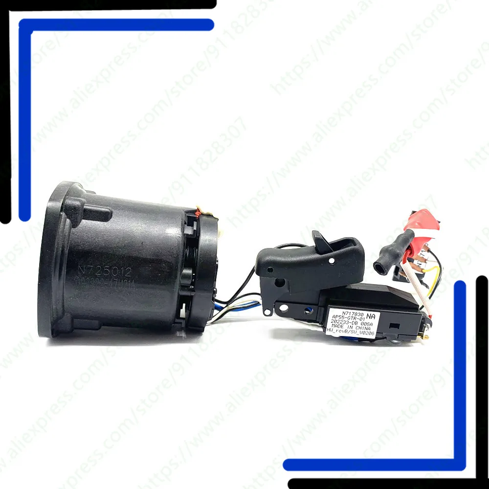 Module & Stator Assy Switch and Motor FOR DEWALT DCG418 DCG418