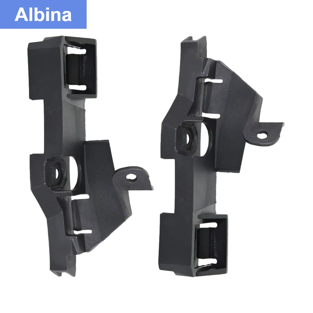 Front Bumper Cover Guide Bracket 2pcs LH RH 51117030618 51117030617 Fit For BMW E46 320i 325i 325xi 330i 330xi 2002-2005 Replace