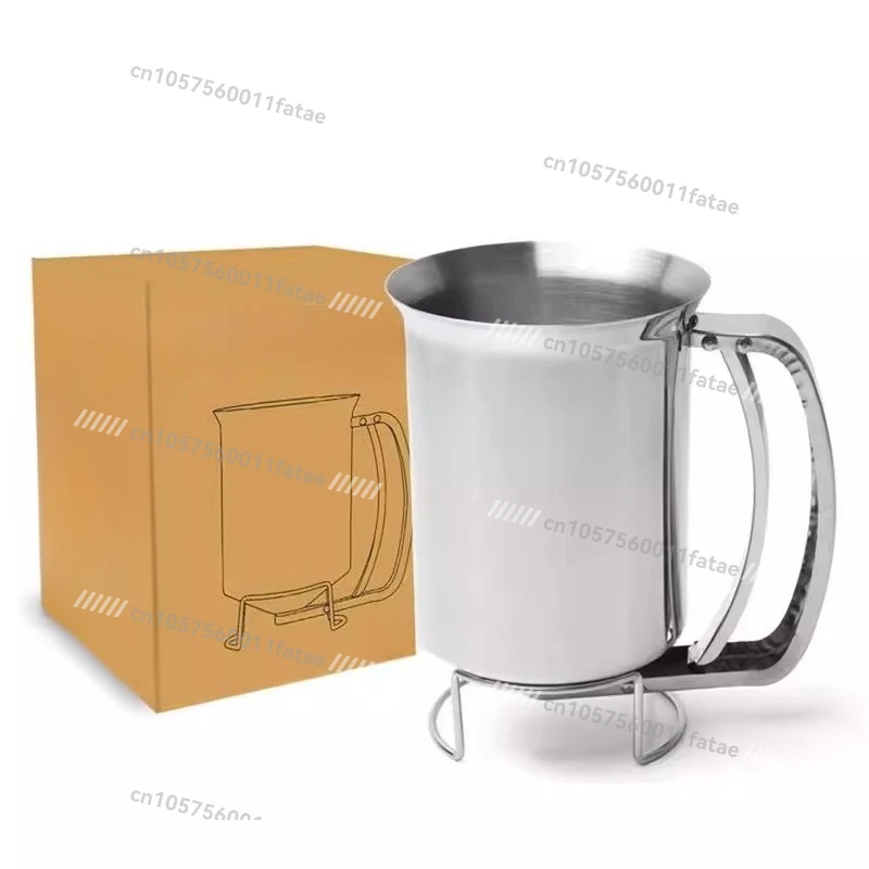 

Stainless Steel Batter Dispenser & Egg White Separator | Kitchen Tool for Baking and Cooking