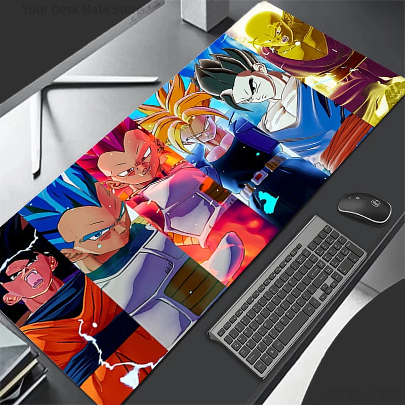 

Mouse pad Computer Laptop Rug Anime Keyboard Mouse Mat Large Mousepad Keyboards Gamers Decoracion Dragon Ball Z DBZ Desk Mat