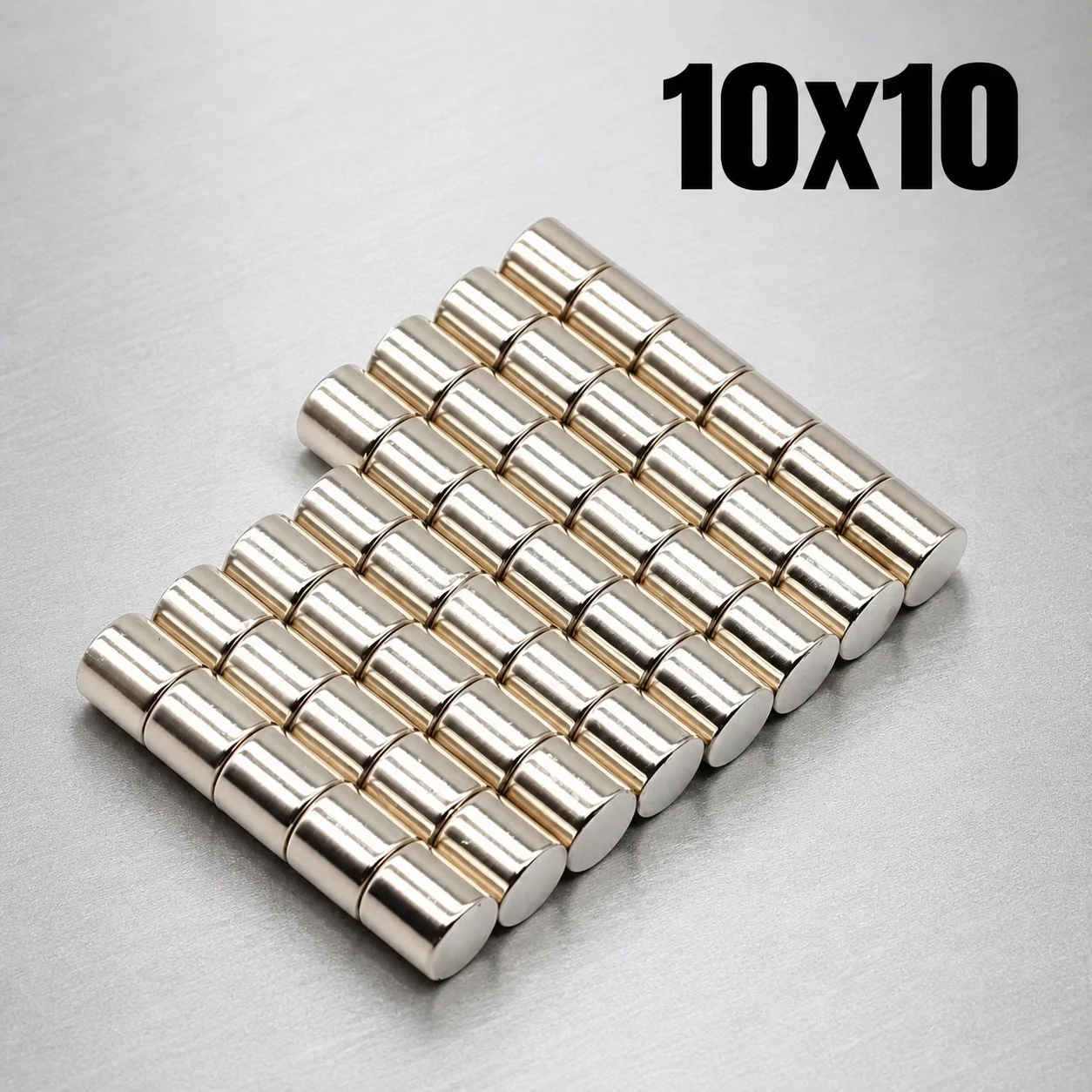 DIY Craft Home Storage Neodymium Magnet High Purity Magnetic Raw Material Square Block 10x10mm Durable Anti Rust