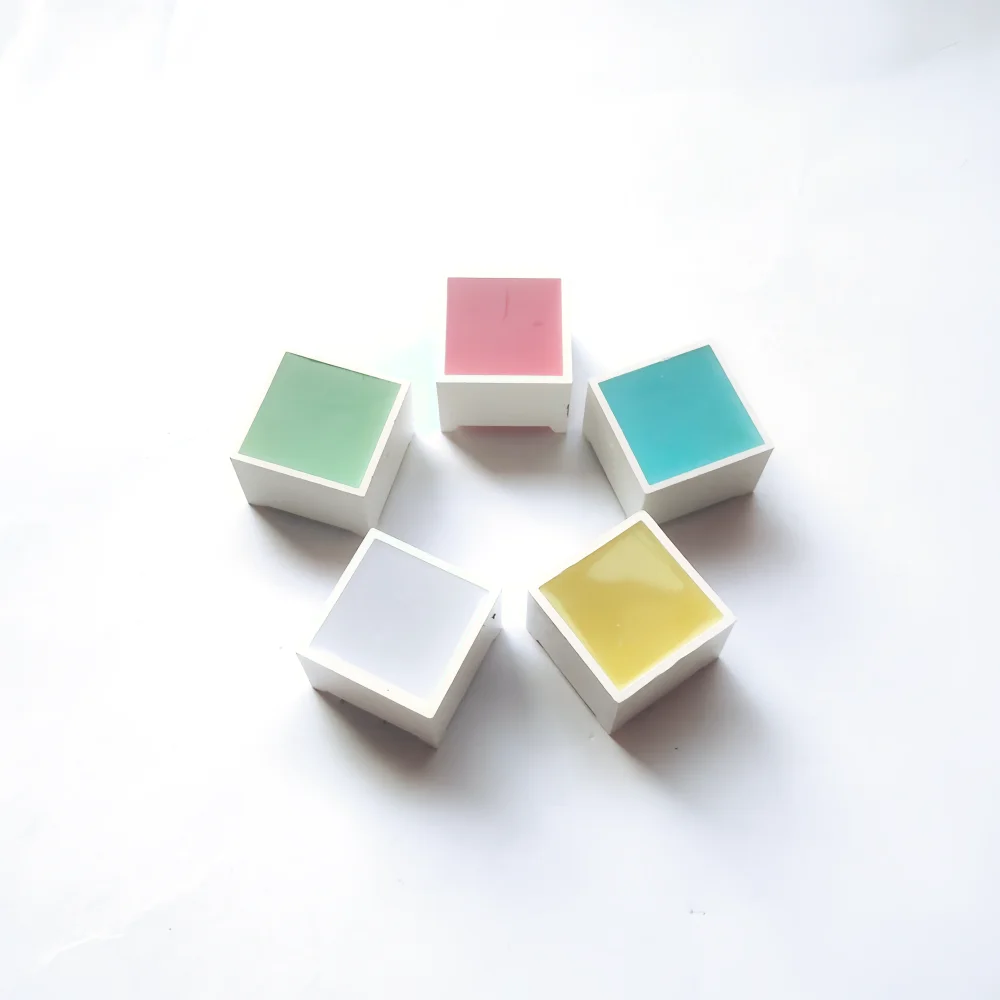 10PCS 10X10mm Flat Light Emitting Display KYX-10X10LED Flat Light Emitting Tube