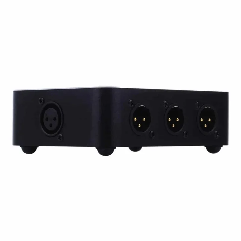 Passive XLR 1 in 6 Out Signal Splitter Mixer, 6 to 1 Lossless Audio Distribution for Stage, Conference, Live SoundGoods in stock