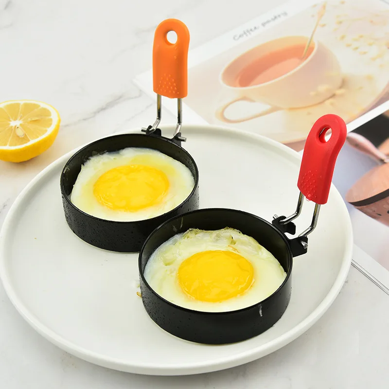 

1PCS Metal Fried Egg Pancake Ring Omelette Fried Egg Round Shaper Eggs Mold For Cooking Breakfast Pan Oven Kitchen Pancake Maker