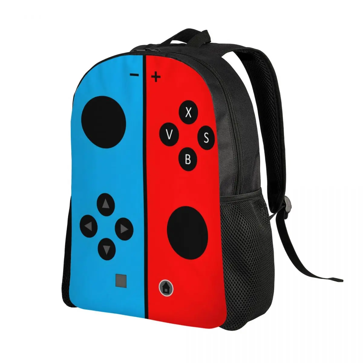 Custom Gamer Gaming Controller Backpacks for Women Men Water Resistant School College Video Game Lover Gift Bag Print Bookbag