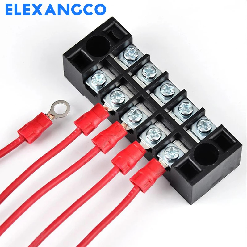 100Pcs RV2 Series Insulated Ring Crimp Terminal Electrical Wire Connector For 16-14 AWG 1.5-2.5mm Cable