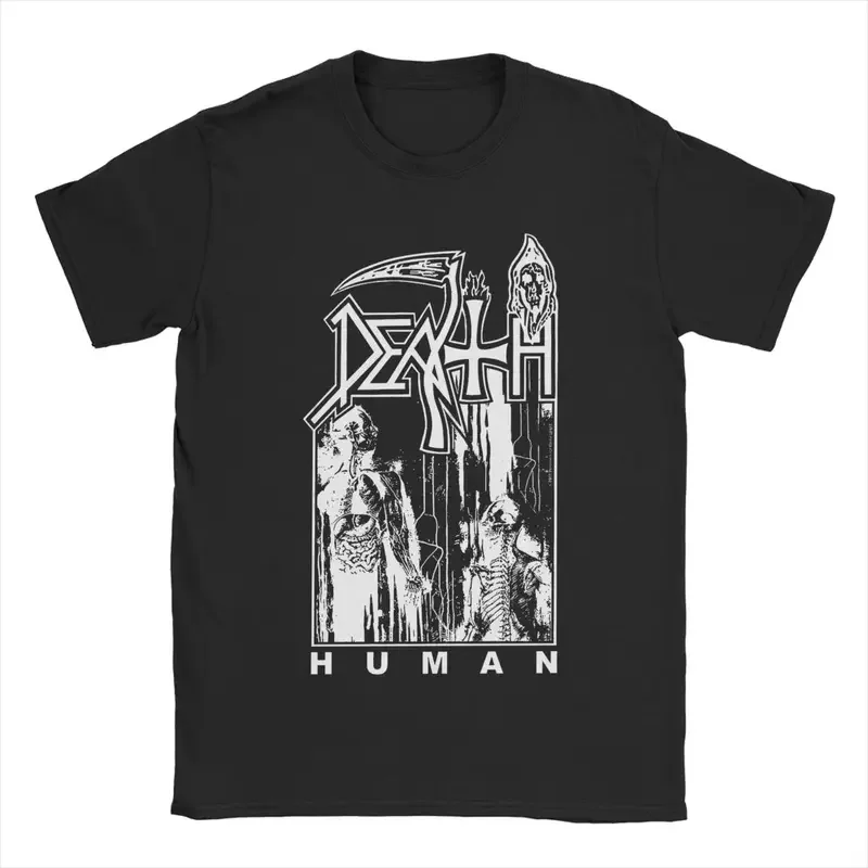 

Death band Men T shirts novelty tee shirt short sleeve crewneck T-shirt cotton new arrival clothes