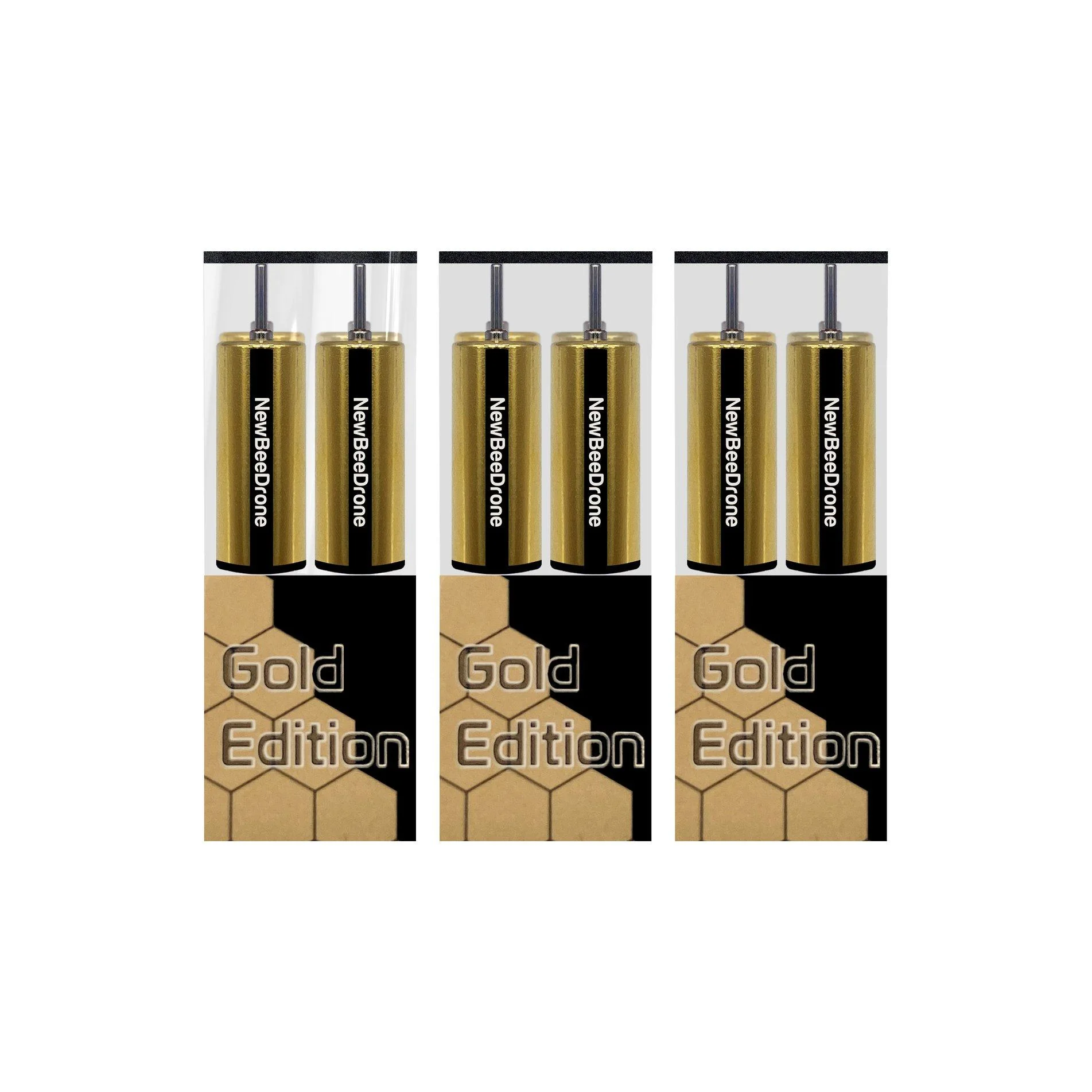 محرك NewBeeDrone BDR 615 بدون فرشاة 6 مم × 3.7 فولت للطائرات بدون طيار الداخلية/طائرات كوادكوبتر الصغيرة