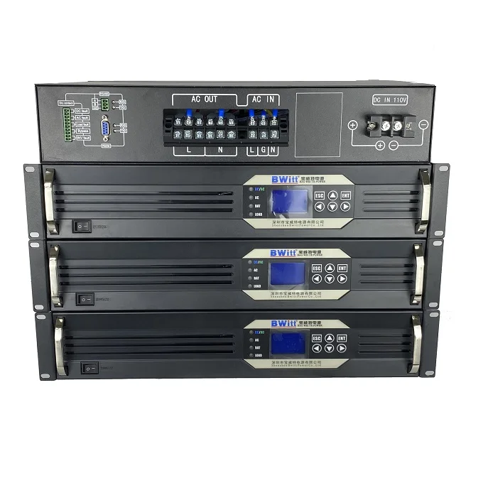 Cost-effective Dc24v to Ac 120v Bidirectional Inverter 1500W Pure Sine Wave Inverter 24v