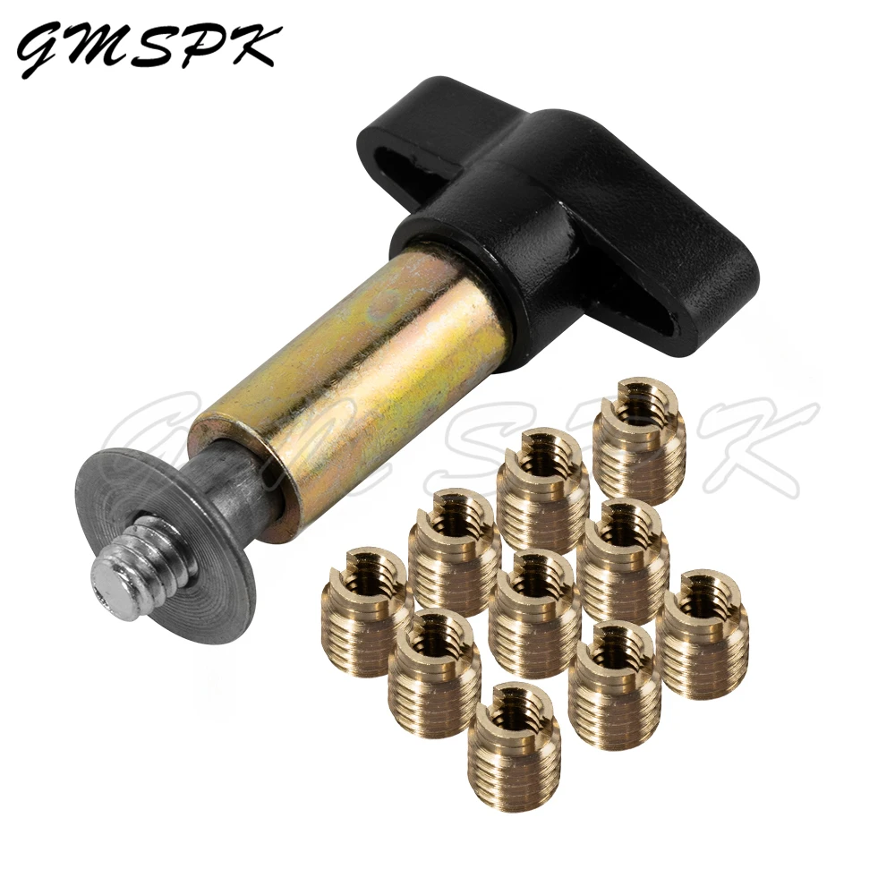 Batwing Fairing Threaded Brass Tool Insert Repair Bolts Kit Fit for Harley Touring Street Electra Glide Ultra Classic Standard view 2