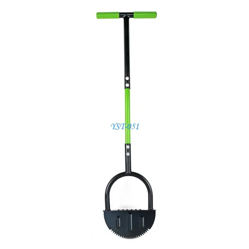 E15A Half Moon Edging Tool Manual Steel Shovel Border Edger Lawn Tool For Garden
