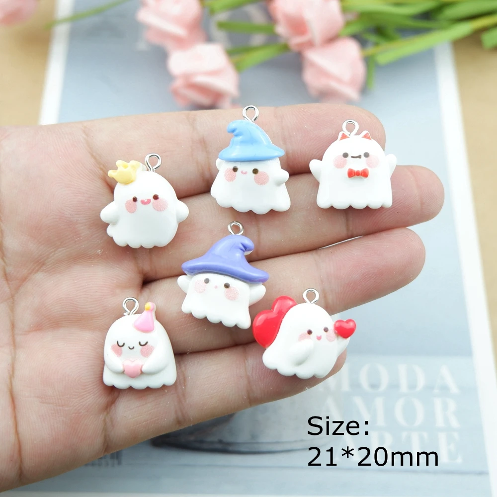 Cute Halloween Charms for Jewelry Making Diy Earring Bracelet Pendant Accessories Findings Bulk Wholesale