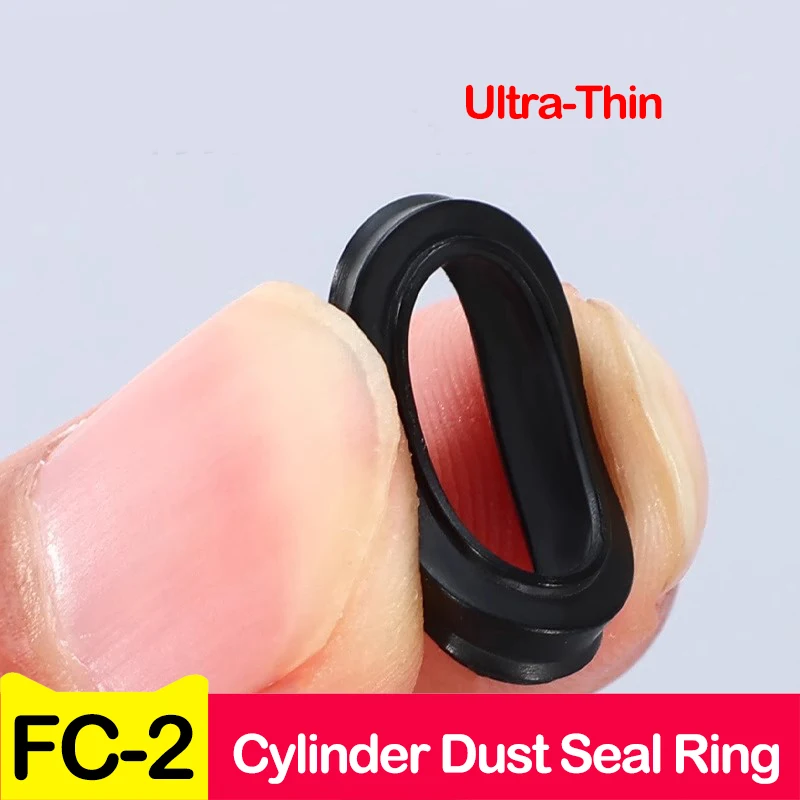 SDA, Ultra-thin, Small Bore, General Purpose, FC-2/DOP/EM/SC Type, Pneumatic, Cylinder, Piston Rod, Dust Seal Ring,12x16x3.5x4