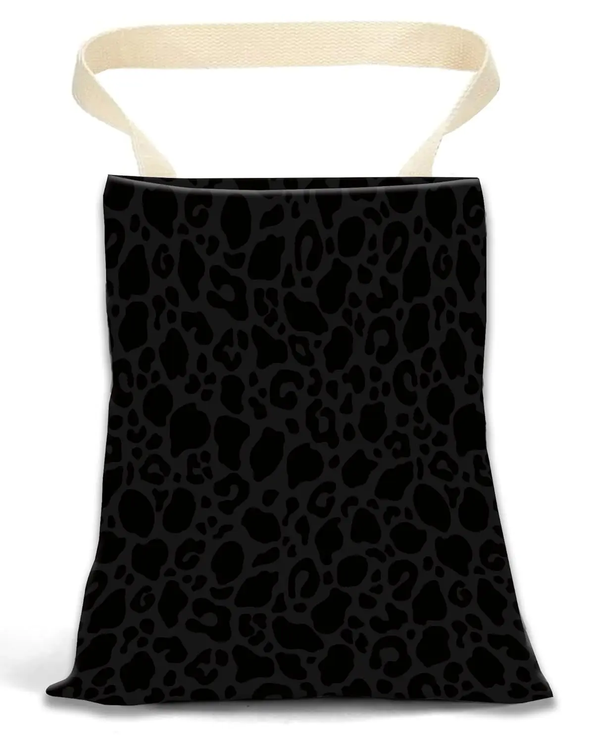 

Car Garbage Can, Hanging Trash Bag, Cute Back Seat Organizer, Luxury Black Leopard