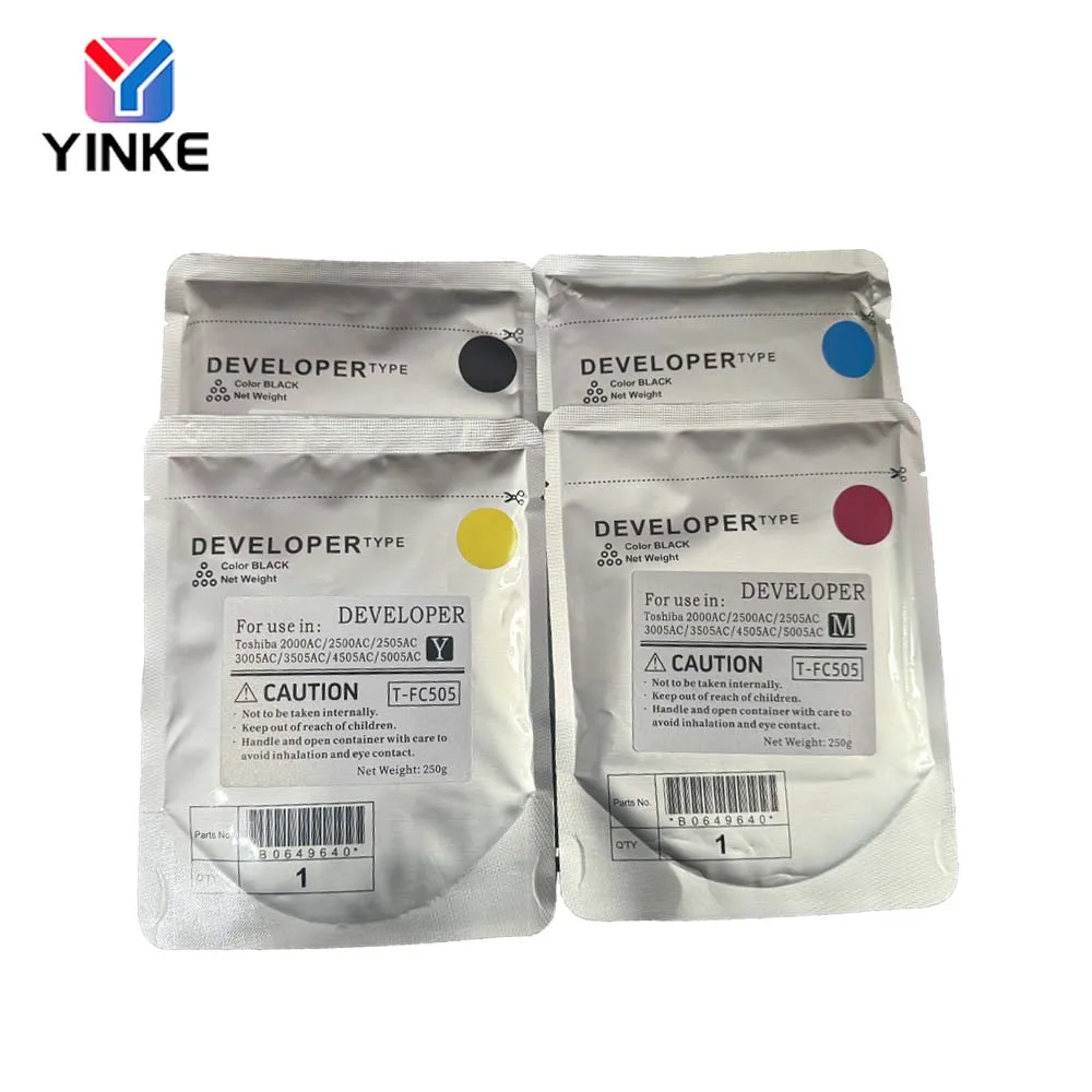1PCS FC505 Developer Powder For Toshiba e-STUDIO 2000AC 2500AC 2505AC 3005AC 3505AC 4505AC 5005AC 4555C 5055C Carrier 250g