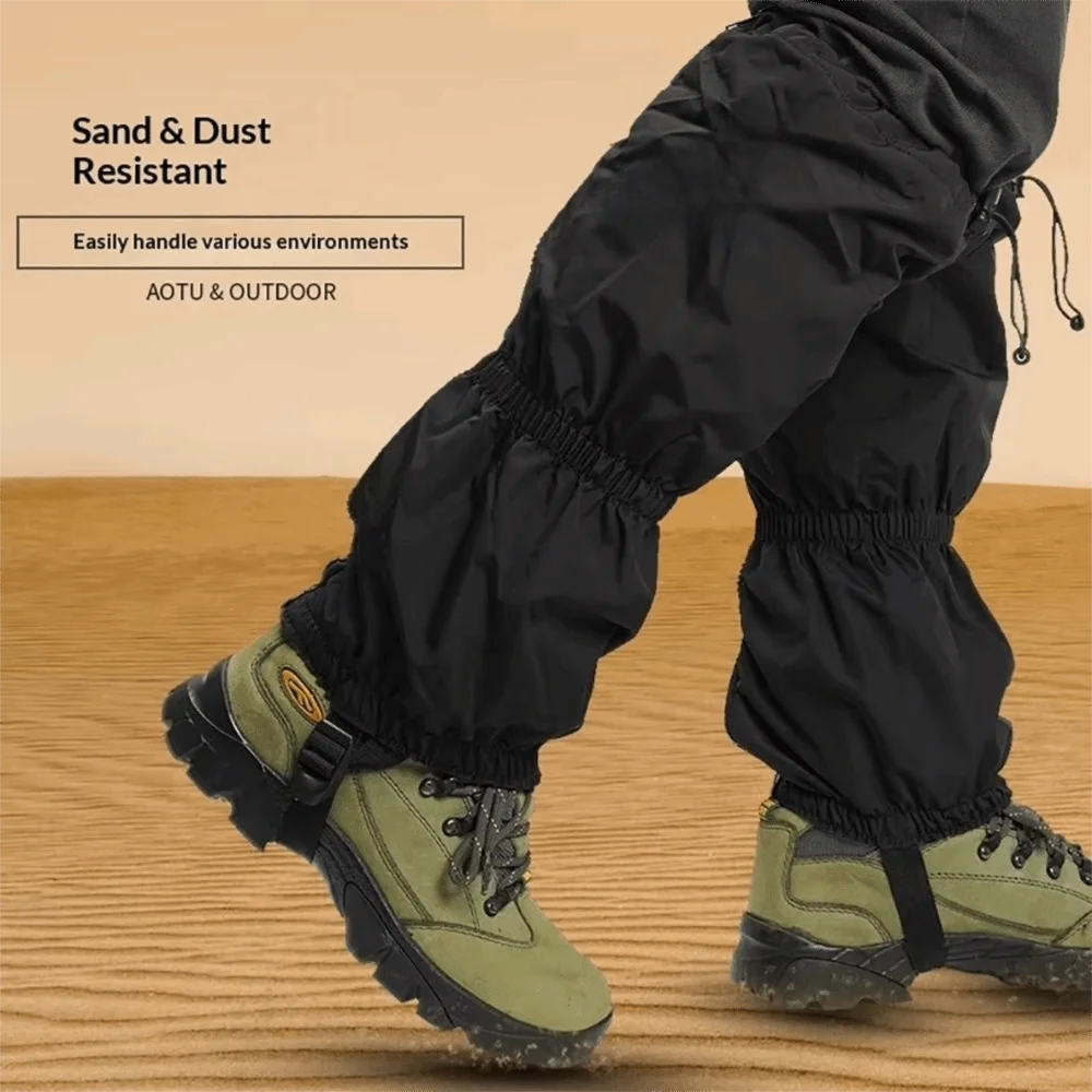 

Водонепроницаемые ветрозащитные гетры для путешествий, защита от снега и песка, чехлы для обуви для активного отдыха