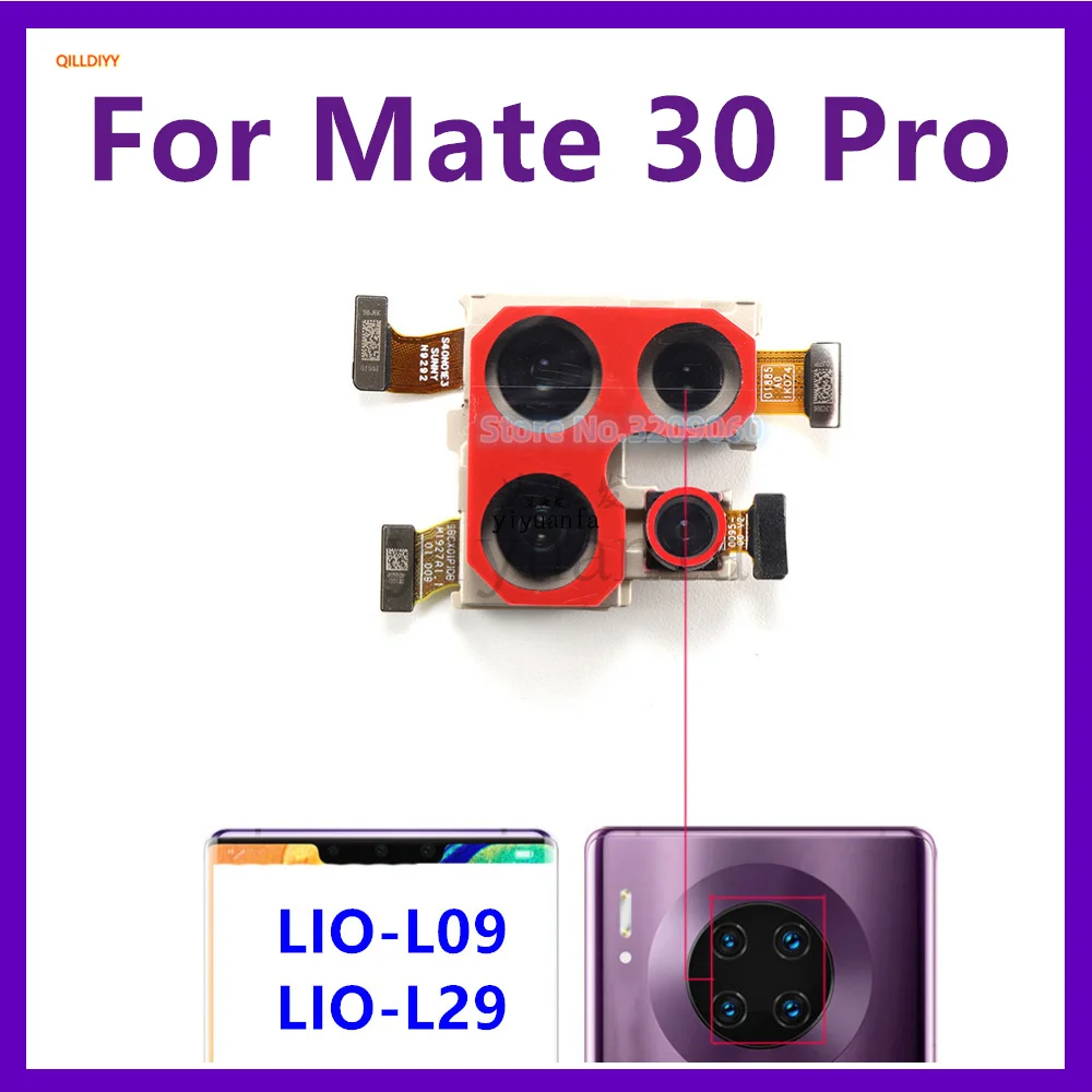 Front Rear Camera For Huawei Mate 30 Pro Single Back Camera Module Backside View Replacement Spare Parts