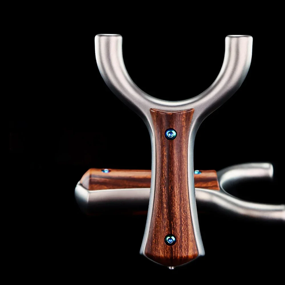 High-quality Patch Sloping Top Ball Slingshot High-power High-precision Hunting Shooting Special Competition Slingshot