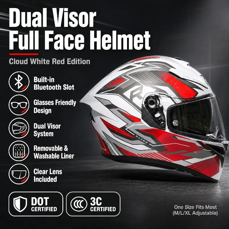 Full Face Helmet Motorcycle Personality EVA 01 Mech Style DOT Double Lens Motorbike Racing Anime Cascos Para Moto Breathable