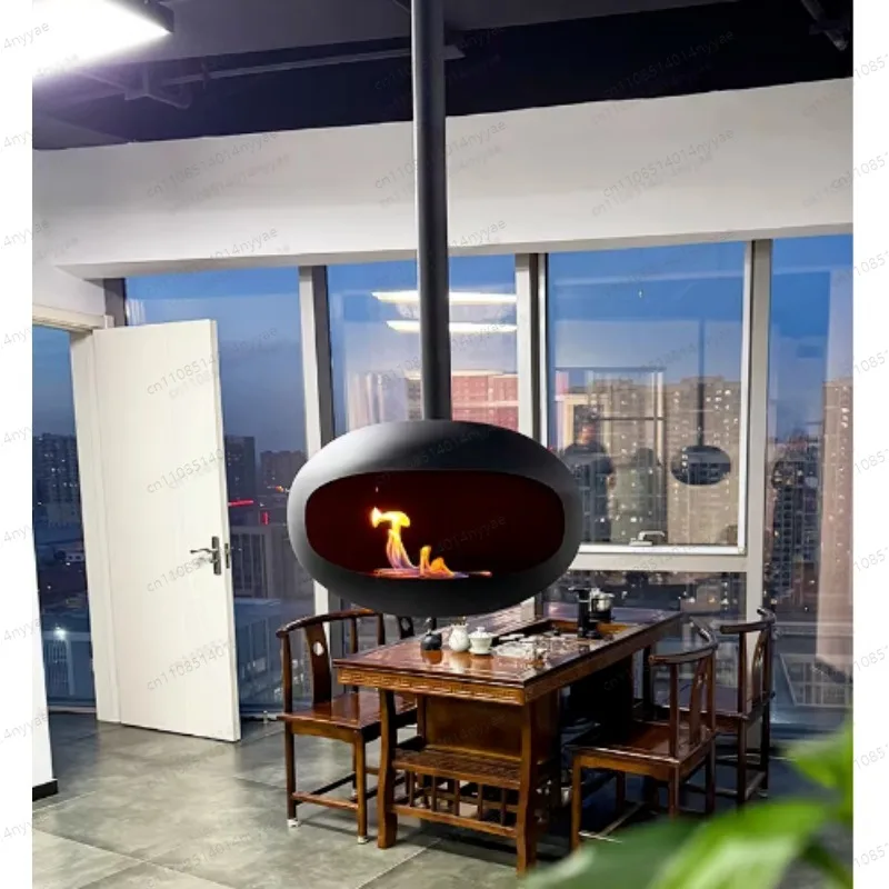Hanging Fireplace Real Fire Homestay Hanging Fireplace Alcohol Hanging Hotel Fireplace