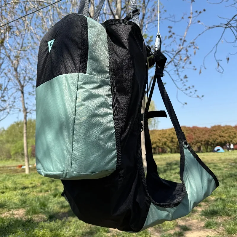 Ultralight Split-Leg Paragliding Training Harness Seat Bag Whisper Light Harness for Freestyle Flight