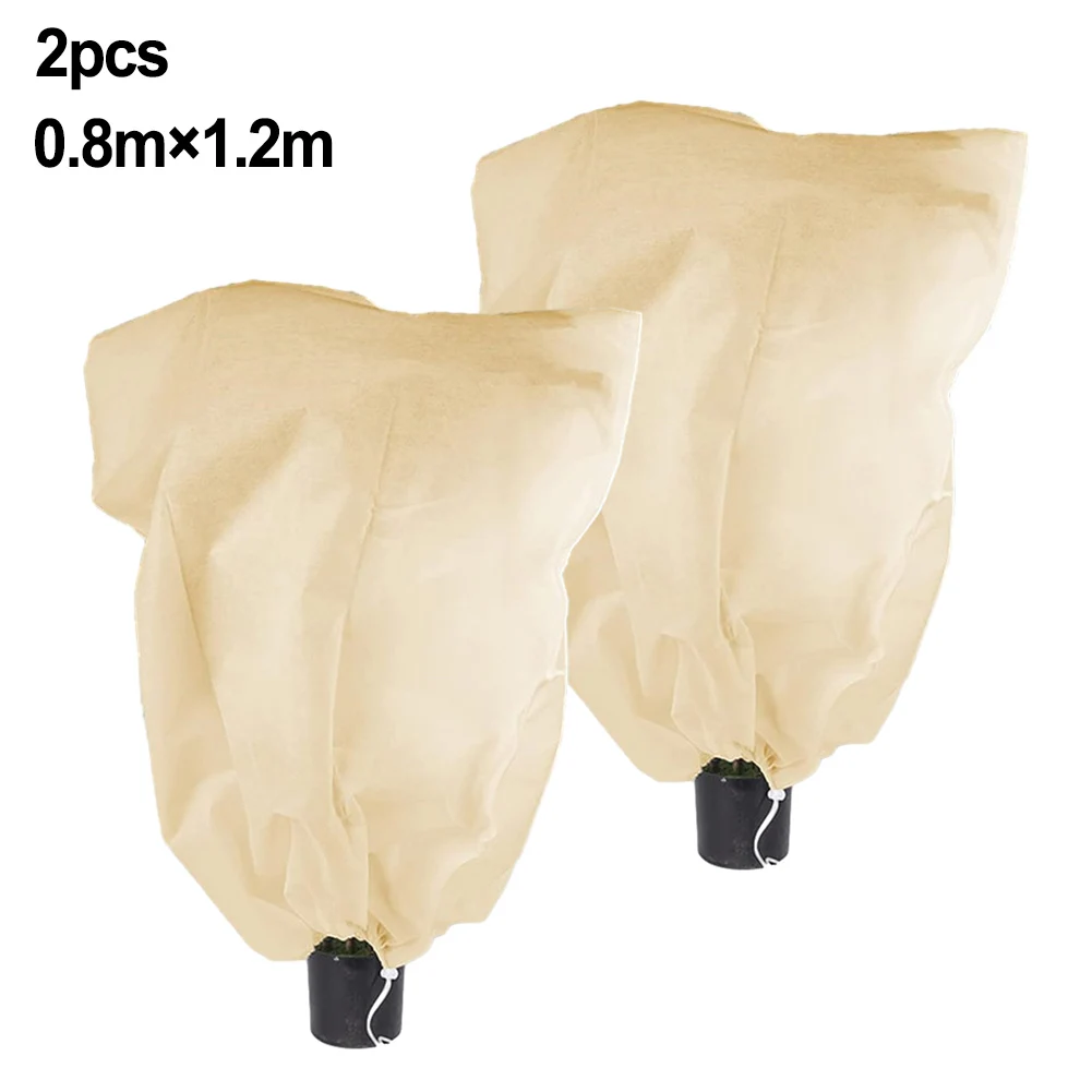 Accessories Plant Covers Frost Plant Non-woven Fabric Protect Winter Fleece XXL Beige High Quality Large Palm Trees