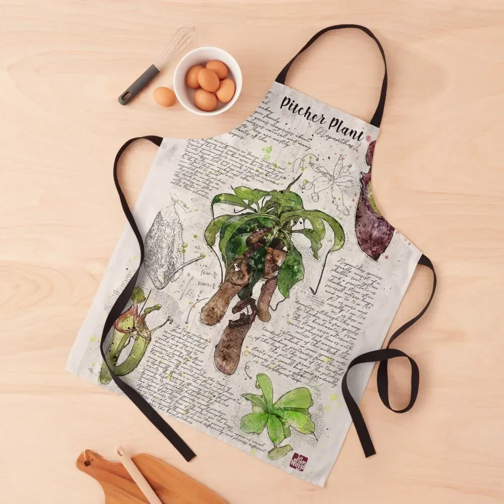 

Pitcher Plant Botanical Poster Apron beauty master chefs Apron
