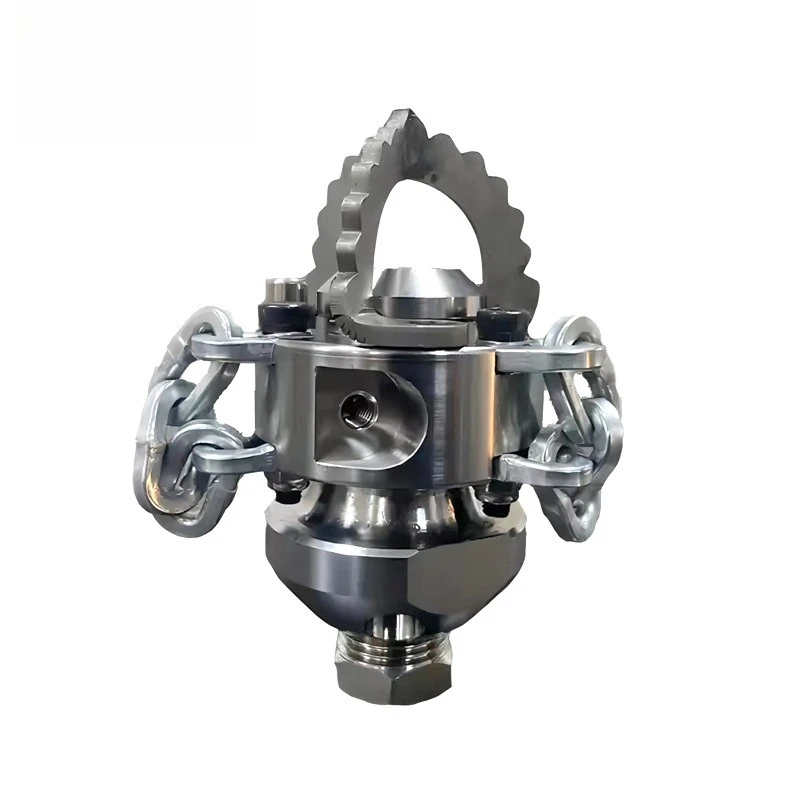 For Stainless Steel Thickened High Pressure Pipeline Dredging Rotating Mouse Head Water Mouse