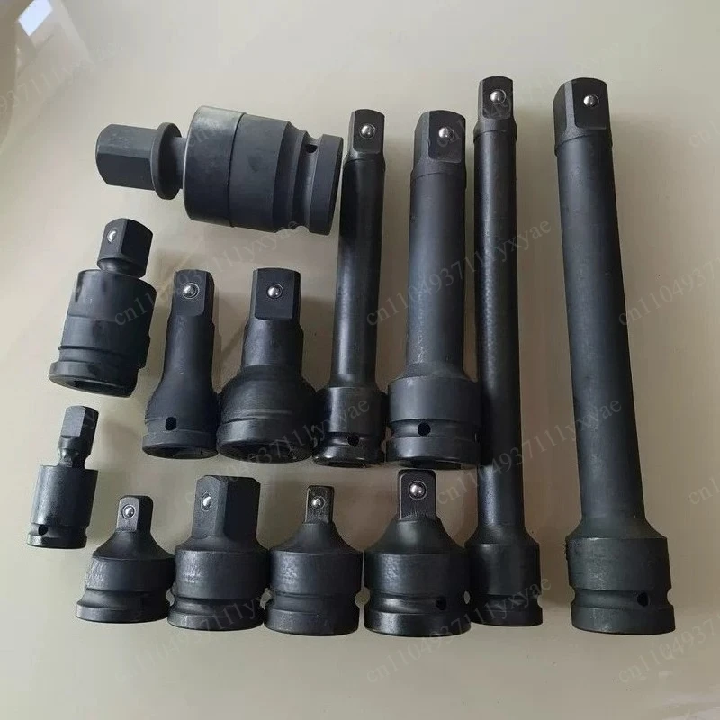 Sleeve connecting rod conversion head One inch 3/4 extension rod universal joint Pneumatic wrench Auto repair tool