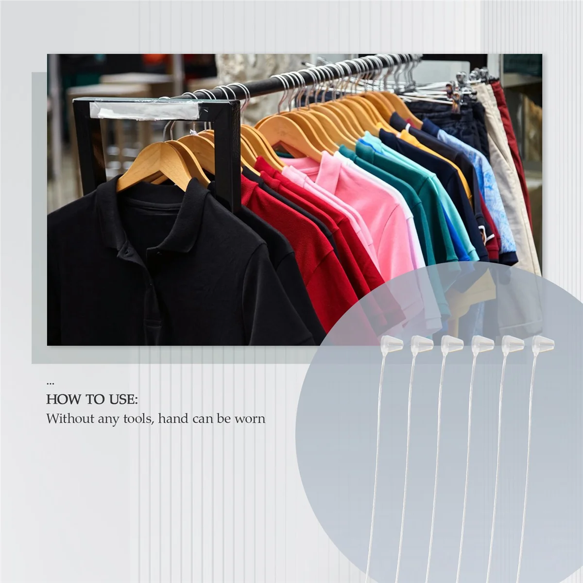 500 sztuk biały zatrzask zapięcie do metka z ceną pętelkowego 5 "130mm