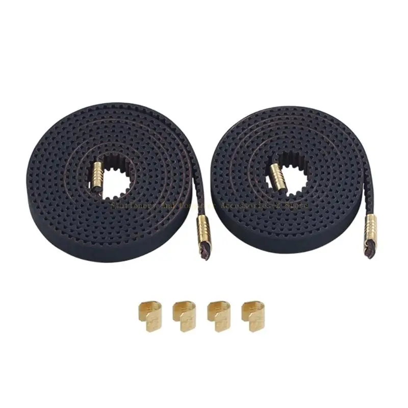 Precise Engineered XY Belt Replacement For 3D Printers Anti Slip Enhances Print Efficiency