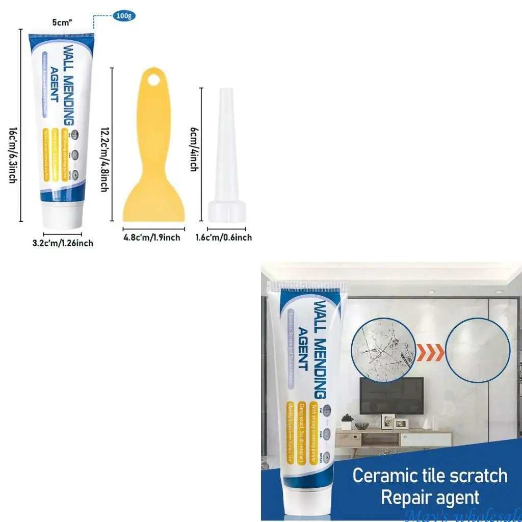 

Удобный ремонт стены крема для водонепроницаемой формулы универсальный ремонтный агент Восстановление треснувшей стены для и