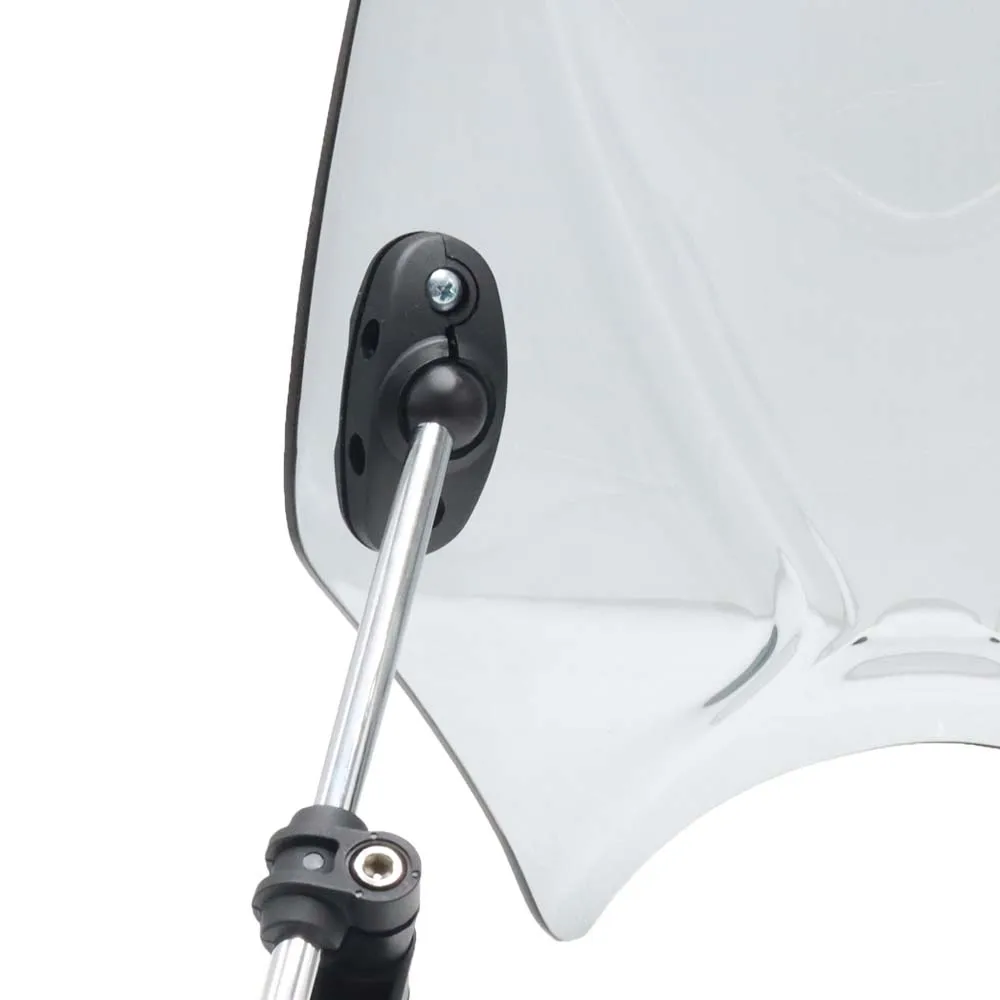 Universal Motorcycle Windshield, Wind Screen Shield, Deflector Protector, Capa para Keeway Superlight 125, 150, 200