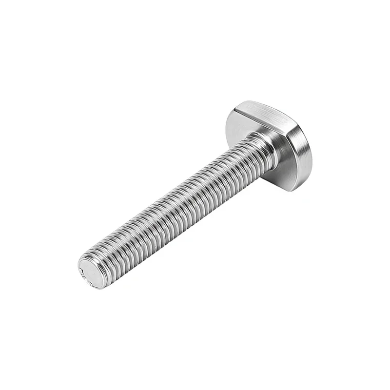 1-10PCS T-slotted Bolts 304A2-70 Stainless Steel M5 M6 M8 M10 M12 T-type Pressure Plate Screws Slides T-rectangular Hammer Heads
