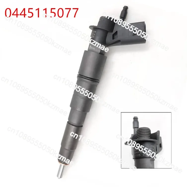 Fuel injector 0445115077 Common rail diesel high pressure nozzle, suitable for engine maintenance and repair