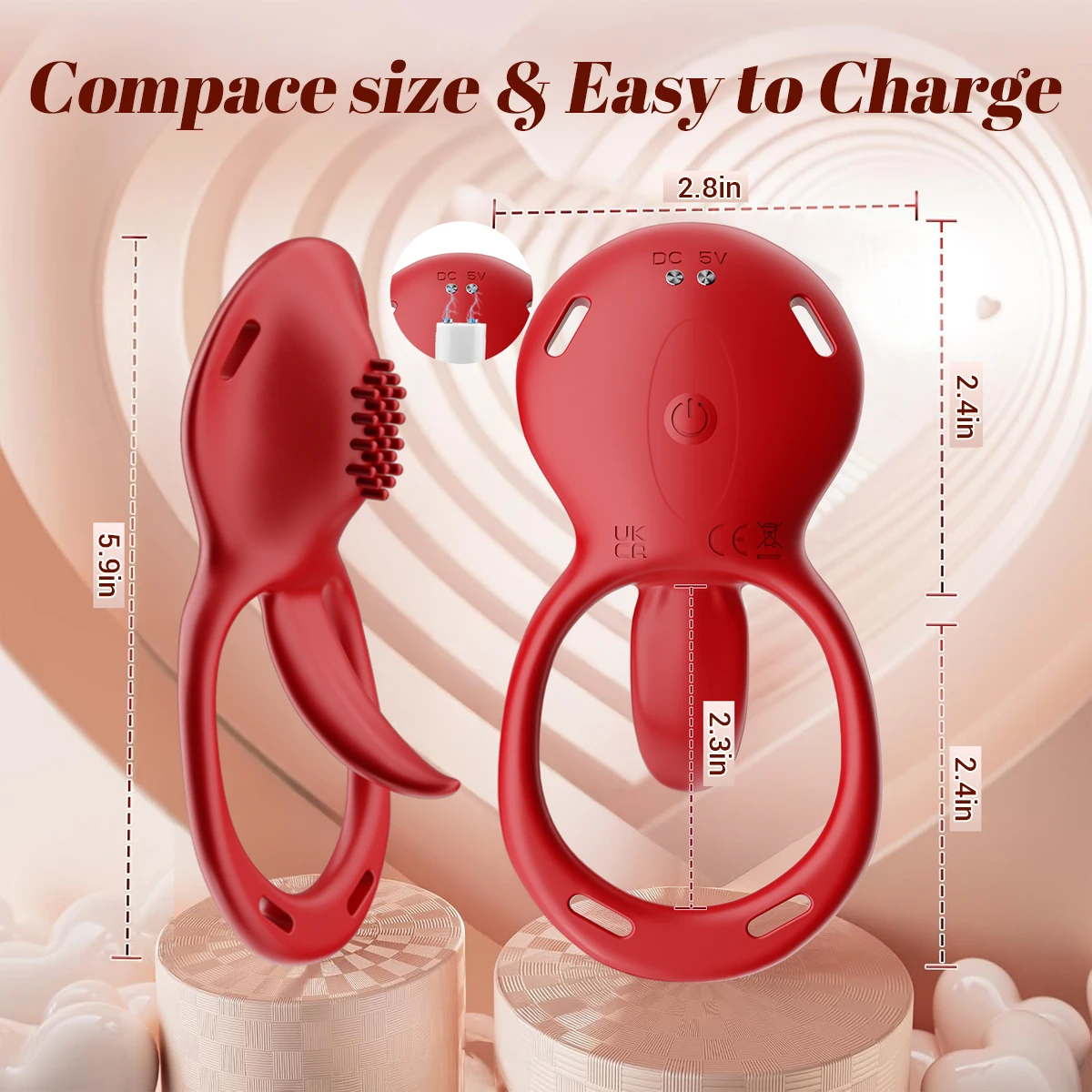 APP Wireless Control Wearable Panty Tongue Vibrator Female Vibrating Penis Ring Clitoral Stimulator Adult Couple Sexy Toys view 5