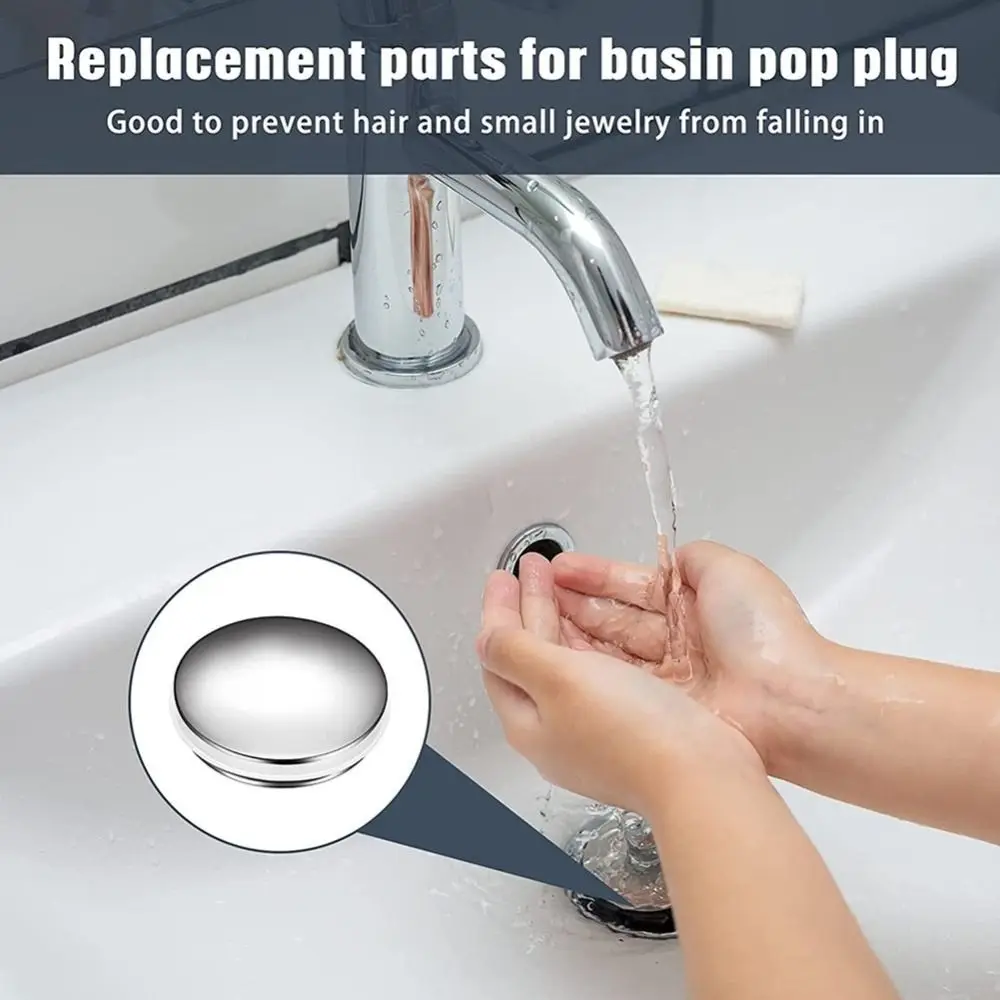 New 38mm Sink Drain Stopper Copper Pop-up Pop-up Drain Plug Rustproof Sealing Cap Wash Basin Plug for Wash Basin
