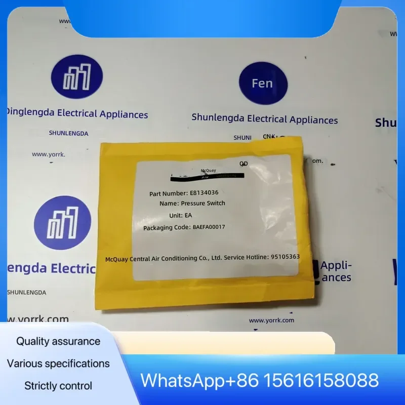 New E8134036 McQuay High Low Voltage Switch Pressure Sensor HVAC Control Module Replacement Part for Air Conditioning System