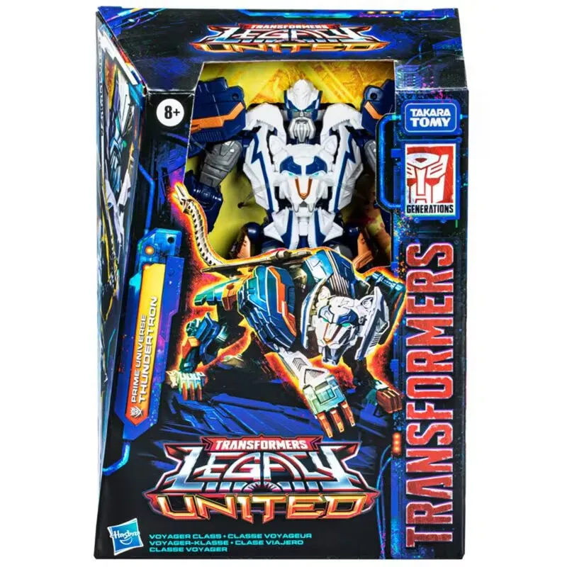 Takara Tomy Hasbro Transformers Legacy Evolution RiD Robots in Disguise Deluxe Thundertron Action Figure Collection Hobby Speelgoed