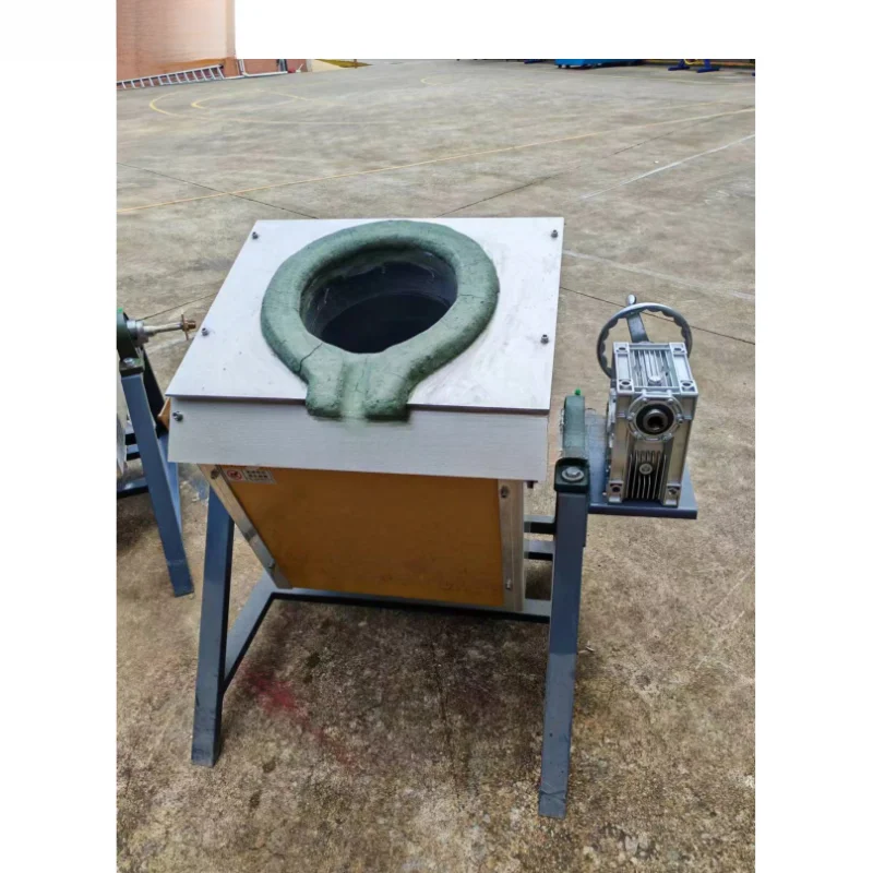 Small Induction Melting Furnace 10kg 20kg 50kg 100kg 150kg 200kg 300kg 500kg for Copper Aluminum Steel Iron