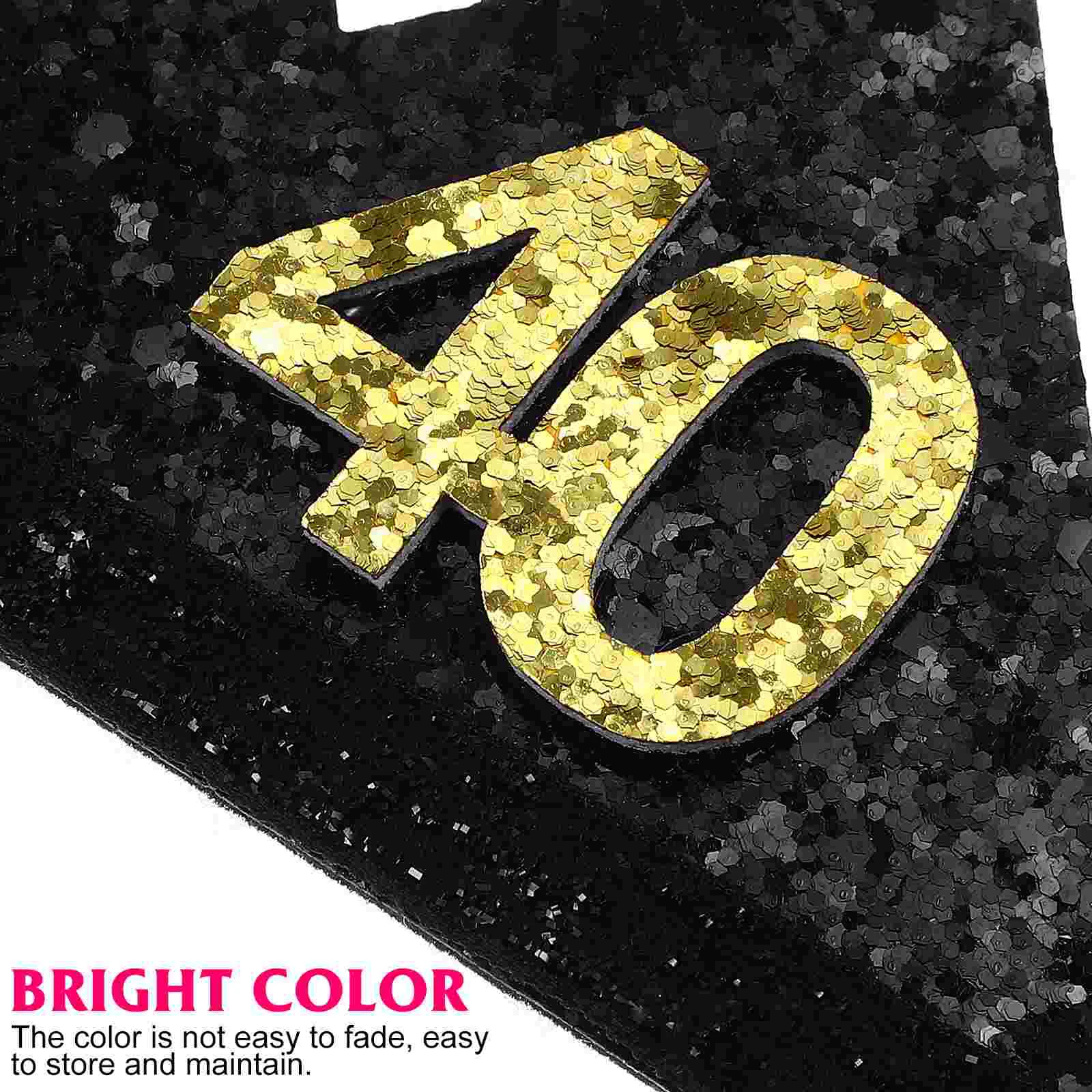 Crown Birthday Hat 40 Years Party Hats Makeup Headbands Mens Gifts 40th Aldult Adults