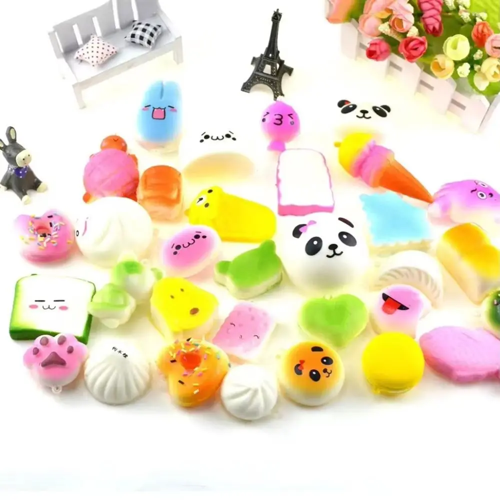 Handy Gurt Zerquetscht Spielzeug Banane Toast Schlüsselbund Nette Weiche Brot Spielzeug Kawaii Pretend Spielen Lebensmittel Squeeze Kuchen Anhänger