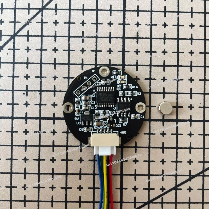 Magnetic Encoder, Angle Sensor, High Precision 14-Bit RS485 MODBUS Communication