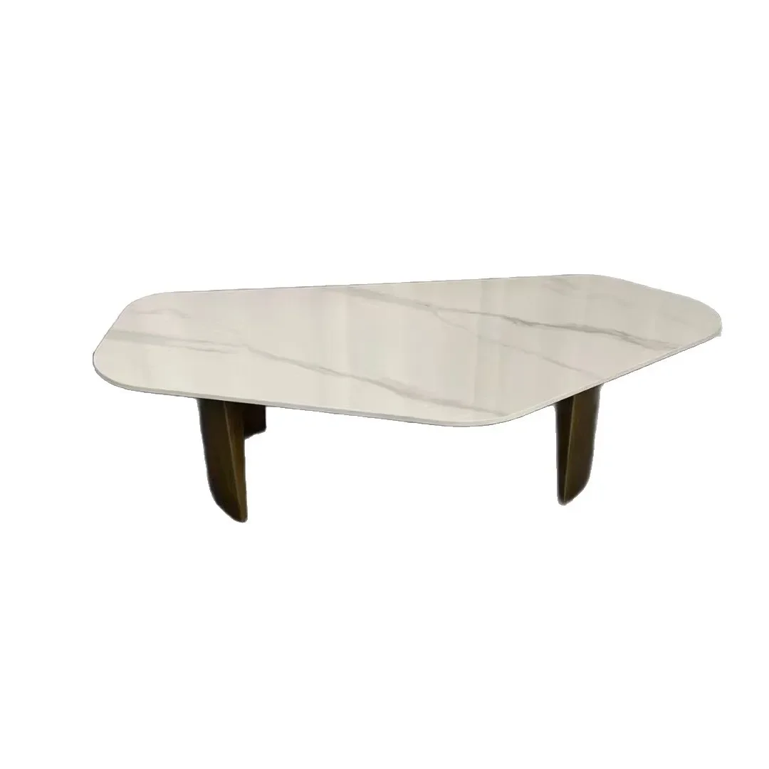 

Nordic, light luxury, rock slab, coffee table, modern, simple, special-shaped, coffee table, home, living room, creativ