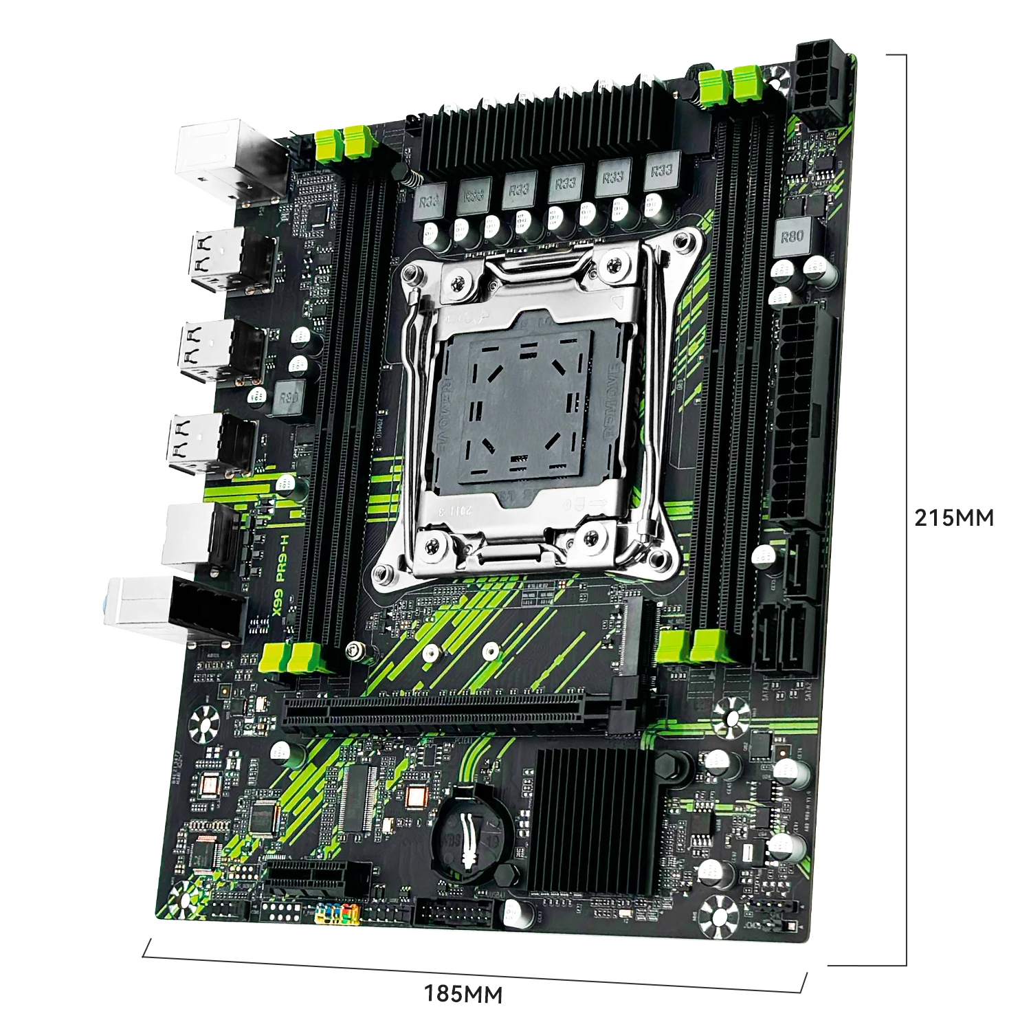 Imagem -03 - Motherboard Grupo Kit Lga 20113 Processador Cpu Xeon e5 2650 v4 Memória Ram 16gb Ddr4 Ecc Ssd Nvme M.2 Usb Machinist-x99