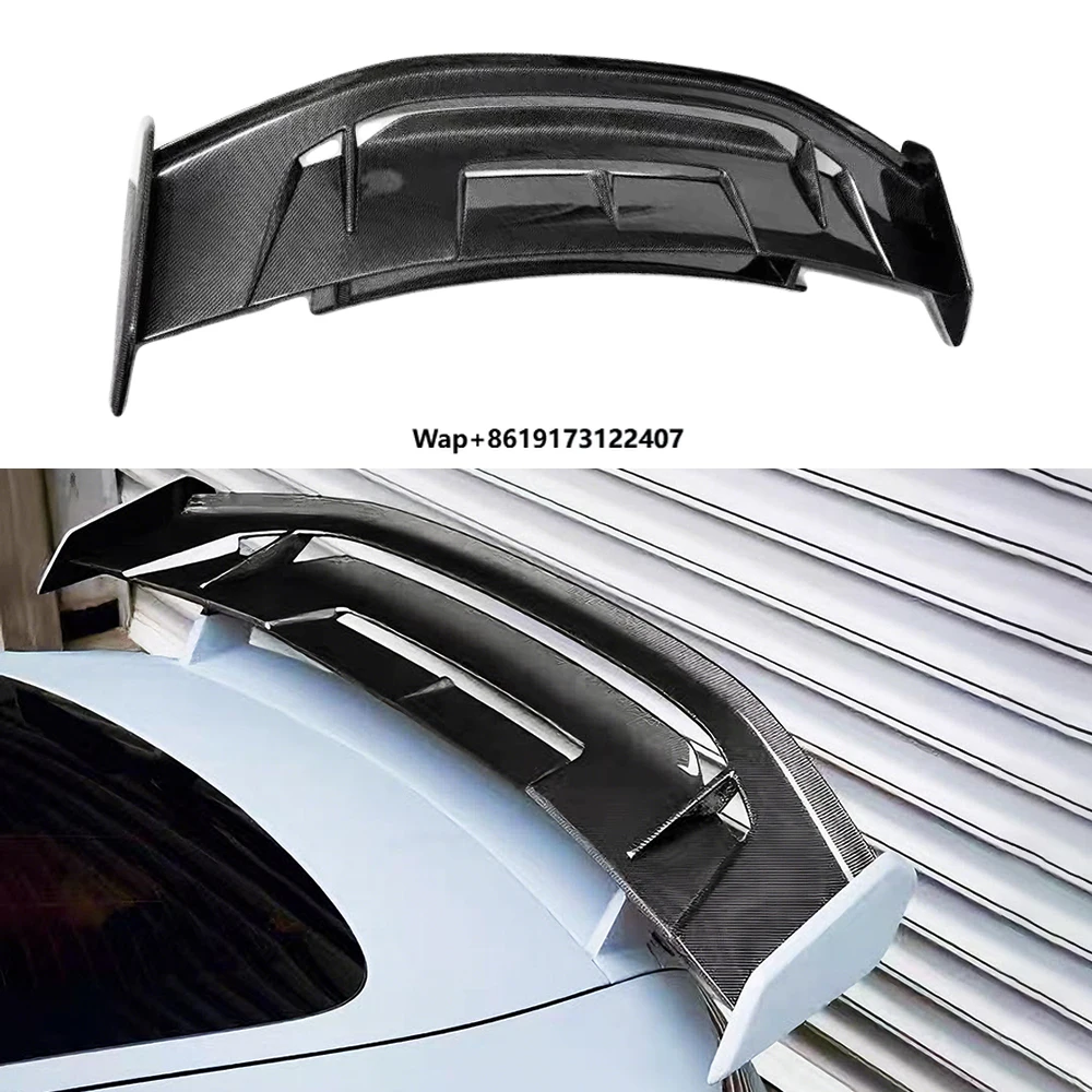 

Carbon Fiber Fiberglass Rear Wing Ducktail Spoiler Wing for GT GTS Rear Trunk Wing